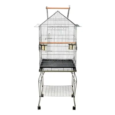 (#3) Large Metal Bird Cage for Budgie Parrot Canary Lovebird Cockatiel