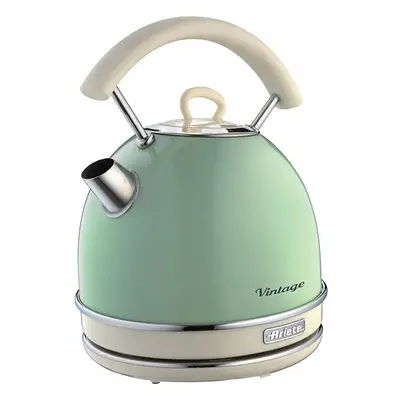 Ariete 2877/04 Retro Style Cordless Dome Kettle, Green