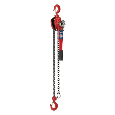 Steel Lever Hoist - 1000kg Max Capacity - Heavy Duty Brake - 1.5m Chain Length