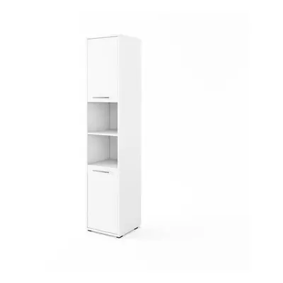 (White Matt) CP-08 Tall Storage Cabinet for Vertical Wall Bed Concept Pro