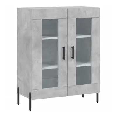 (concrete grey) vidaXL Sideboard Storage Side Cabinet Cupboard Grey Sonoma Engineered Wood