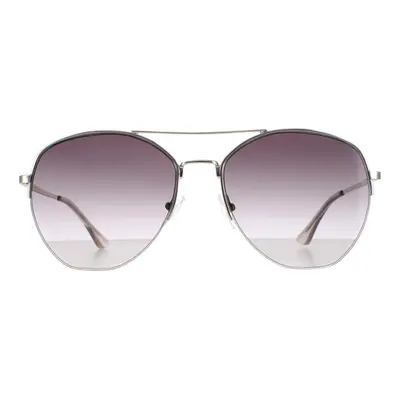 Calvin Klein Sunglasses CK20121S Silver Smoke Grey