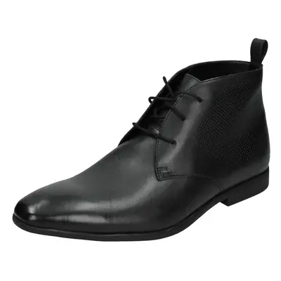 (Black, UK 6) Mens Clarks Formal Boots Bampton Up - G Fit