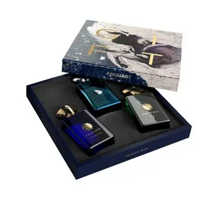 Amouage Taurus X 3.4 Eau De Parfum Set For Men: Interlude + Reflection + Epic