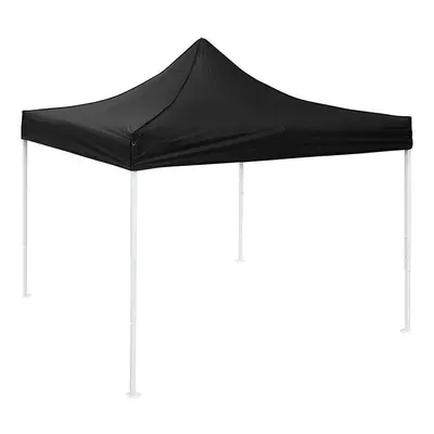 (Black) 3x3m 420D Oxford Camping Tent Top Cover Awning Top Cover Waterproof UV Protection Garden