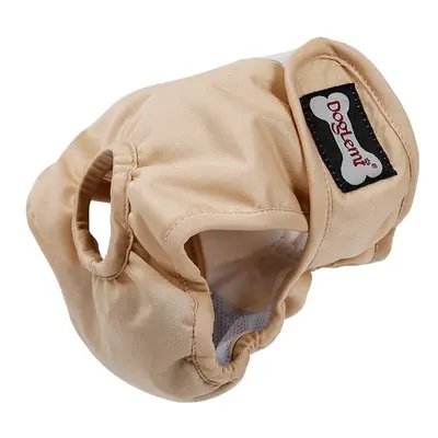 (beige, / 44-66cm) Dog Diaper Shorts for Pet Sanitary, Large Dog Underwear Briefs