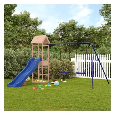 vidaXL Outdoor Playset Solid Wood Douglas playset wooden playset