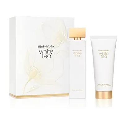 Elizabeth Arden White Tea Gift Set 100ml EDP Spray + Body Lotion 100ml