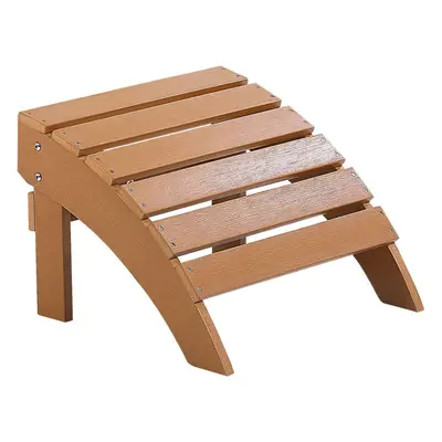 Garden Footstool ADIRONDACK Light Wood