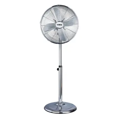 Tower T637000 Inch Metal Pedestal Fan Chrome