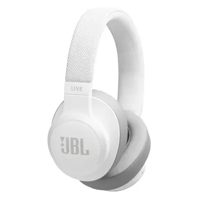 JBL LIVE 500BT Wireless Over-Ear Headphones (White)