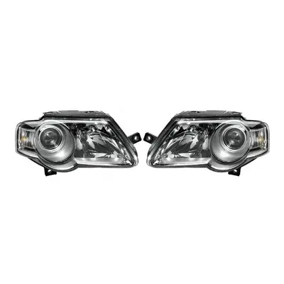 VW Passat Mk6 B6 Estate 6/2005-3/2011 Hella Headlights Headlamps Pair O/S & N/S