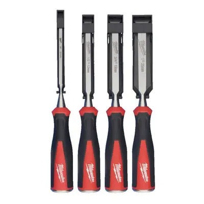 Milwaukee - Beveled Edge Chisels Set Piece