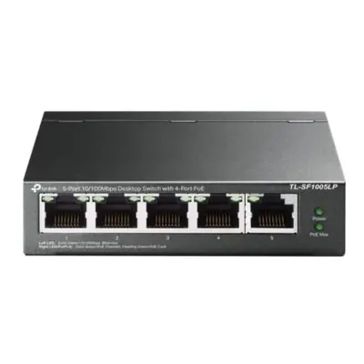 Tp-Link TL-SF1005LP 5-Port 10/100 Unmanaged Desktop Switch 4-Port Poe Intel TL-SF1005LP