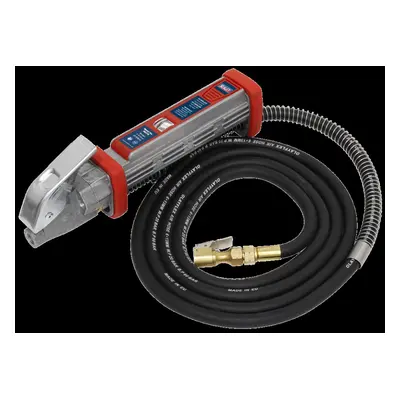 Tyre Inflator 2.7m Hose with Clip-On Connector