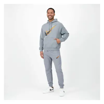 (Grey, L) Nike Sportswear Standard Issue Moto Mens Tracksuit