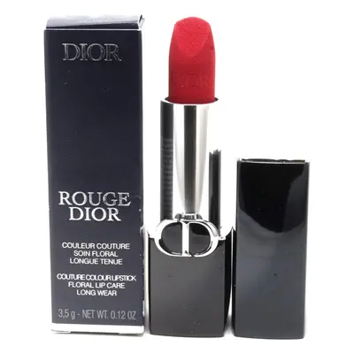 (784 Rouge Rose Velvet) Dior Rouge Dior Refillable Lipstick 0.12oz/3.5g New With Box