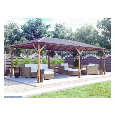 Timber Gazebo Utopia W6m x D3m Garden Shelter