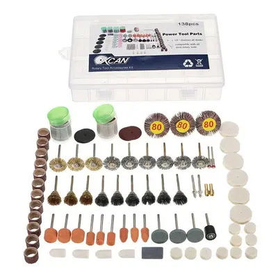 133pcs Multi Rotary Tool Accessories Set Grinding Polishing Drilling Kits for Dremel