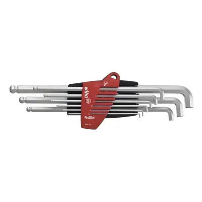 Wiha Ball End Hexagonal L-Key Set Piece Chrome-Plated Wrenches Spanners