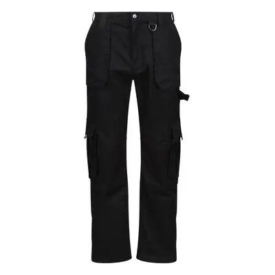 (30R, Black) Regatta Mens Pro Utility Work Trousers