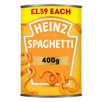 Heinz Spaghetti 400g (Pack of 24)