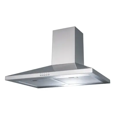 SIA CHL60SS 60cm Chimney Cooker Hood Kitchen Extractor Fan In Stainless Steel