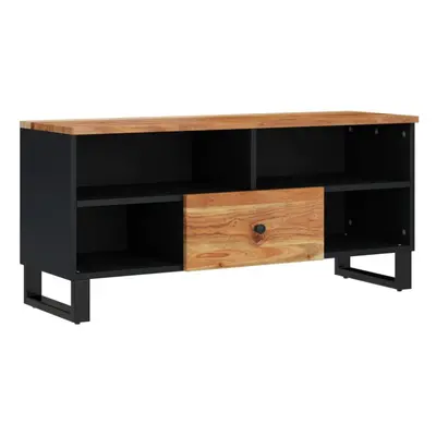 vidaXL TV Cabinet TV Stand Cupboard Solid Wood Acacia and Engineered Wood