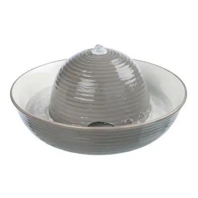 Drinking Fountain Vital Flow, Ceramic, 1.5 L, Grey/white - Trixie Flow - trixie drinking fountai