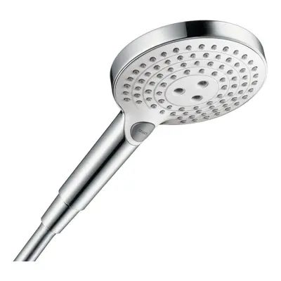 hansgrohe Raindance Select 125 hand shower, spray modes, white/chrome