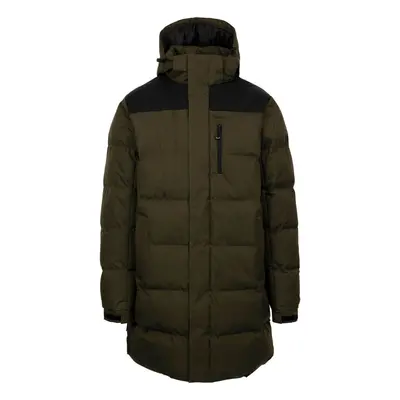 (XS, Dark Vine) Trespass Mens Clipster Padded Jacket