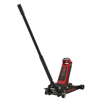 Low Entry Trolley Jack - 2500kg Weight Limit - Twin Piston - 495mm Max Height