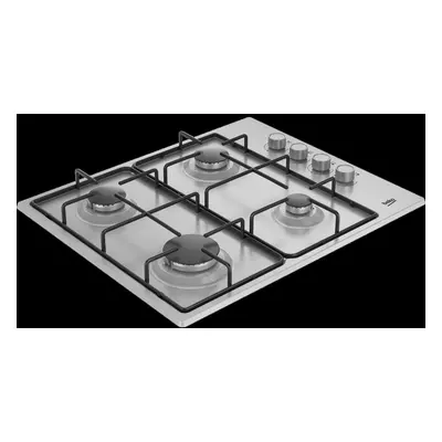 Beko HIBG64120SX 61cm Gas Hob - Stainless Steel