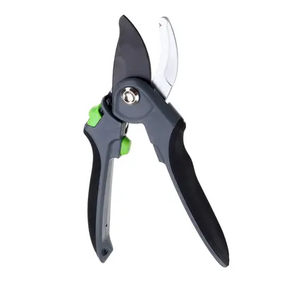 (B0407B) Pruning Shear Cutter Garden Tools Labor Saving Steel Scissors Gardening Plant Branch