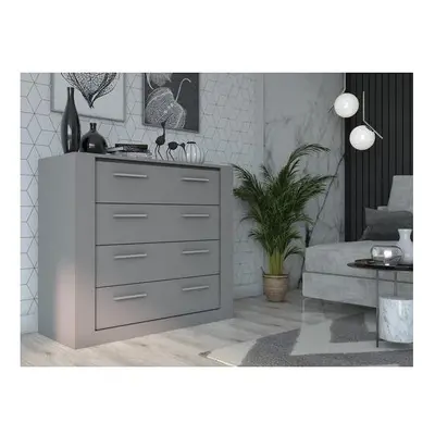 (Grey Matt) Idea ID-10 Chest of Drawers