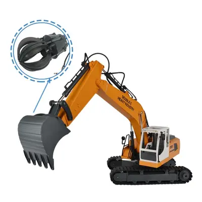 RC Excavator Alloy In Engineer Robot Car With Metal Bucket And Dig Hand