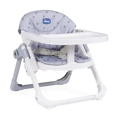 Chairy Childen's Booster Seat, Bunny | Suitable 6m-3y (15kg), Foldable, Travel Seat with Tray