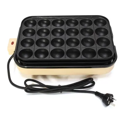 24 Holes Grill Pan Plate Cooking Octopus Ball Kitchen Maker Baking Mold