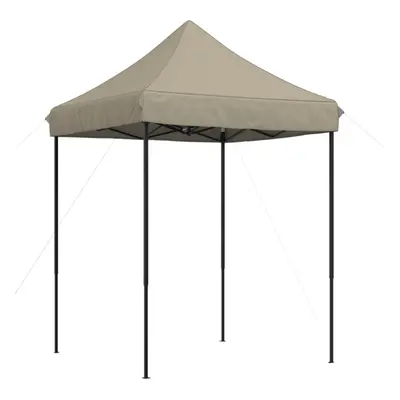 (taupe, without sidewall) vidaXL Professional Folding Party Tent Outdoor Canopy Garden Pavilion 