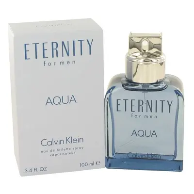 Eternity Aqua by Calvin Klein Eau De Toilette Spray 3.4 oz