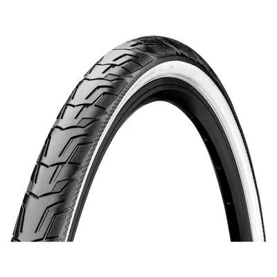 (700 X 47C / 45C, Black / White Reflex) Continental Ride City Reflex Wire Bead Tyre