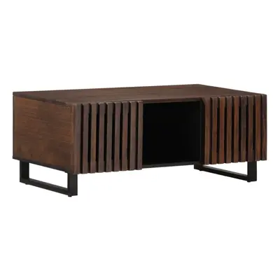 vidaXL Coffee Table Hallway End Table Accent Side Table Brown Solid Wood Mango