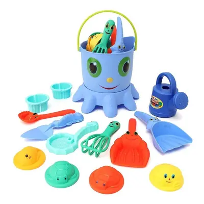 14PCS Fun Cute Playing Game Toy Sea Creature Shape Tools Sand Water Beach Indoor Outdoor