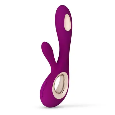 (Deep Rose) LELO SORAYA Wave Luxurious Rabbit Massager