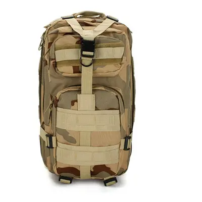 (Camouflage) 30L Climbing Bag Tactical Backpack Waterproof Shoulder Backpack Outdoor Camping Hun