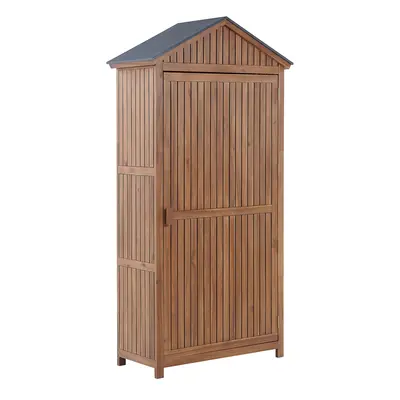 Garden Cabinet SAVOCA Acacia Wood Brown