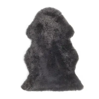 Sheepskin Rug Dark Grey ULURU