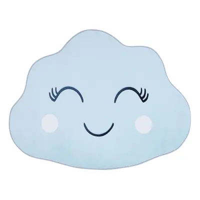 Kids Rug Cloud Print x cm Blue CUMULUS