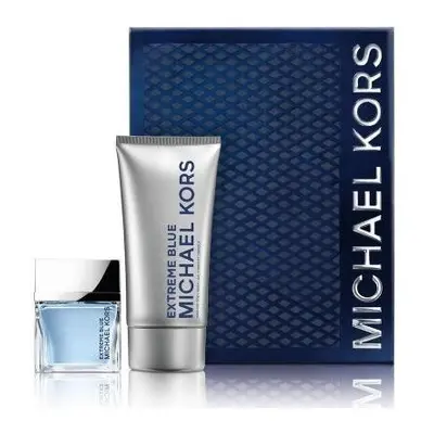 Michael Kors Extreme Blue Pcs Set: 2.3 Eau De Toilette Spray + Oz Hair And Body Wash (Hard Box)