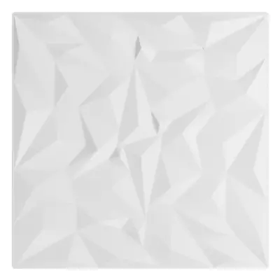 (white, pcs) vidaXL 3D Wall Panels Self-adhesive Wall Panel Decor Wallpaper Wall Covering